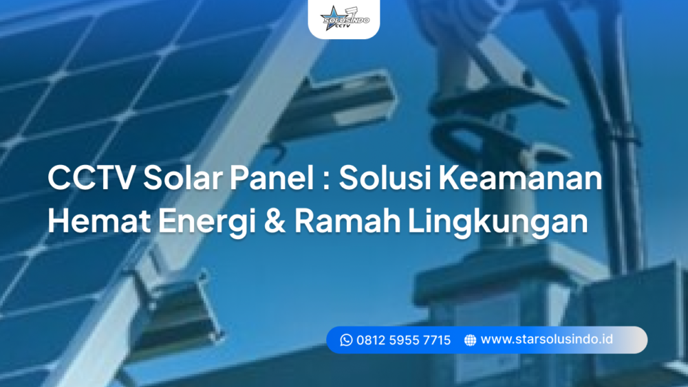 cctv solar panel